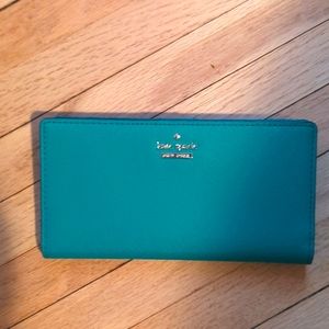 Kate Spade large slim bifold wallet